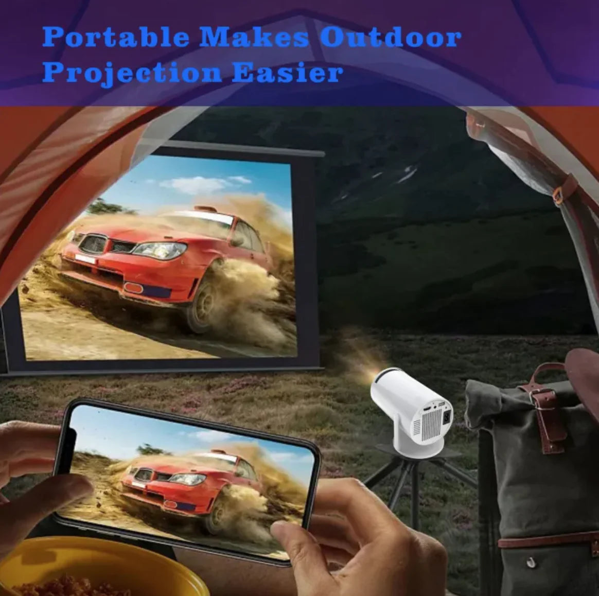 H713 UHD 4K Smart Projector - Ideal for Home & Business