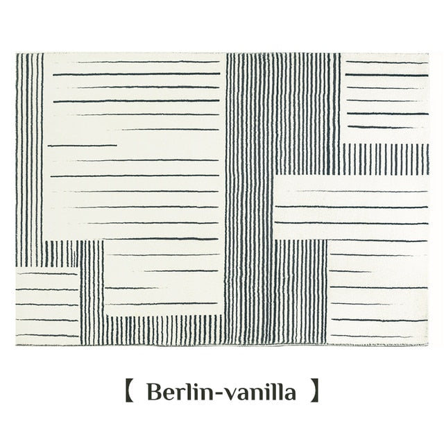 Japanese Style Plush Rug Living Room Decoration Thickened Carpet Minimalist Rugs for Bedroom Cloakroom Fluffy Washable Floor Mat