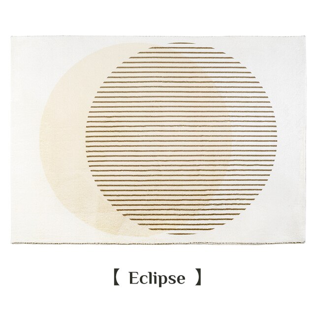 Japanese Style Plush Rug Living Room Decoration Thickened Carpet Minimalist Rugs for Bedroom Cloakroom Fluffy Washable Floor Mat