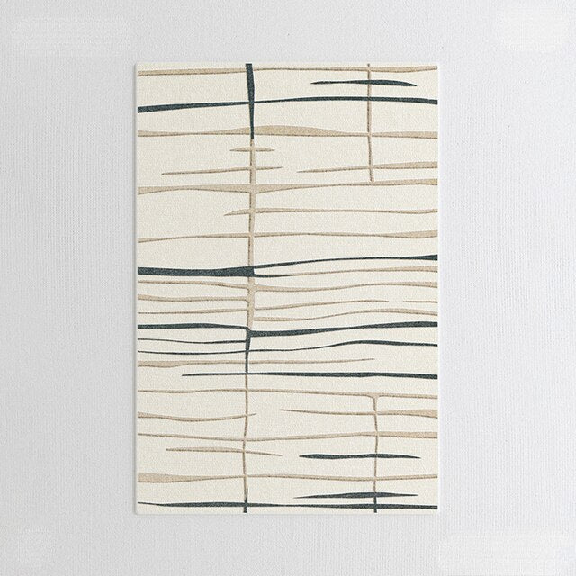 French Living Room Decoration Carpet Modern Cream Color Bedroom Bedside Plush Carpets Light Luxury Study Room Cloakroom Soft Rug