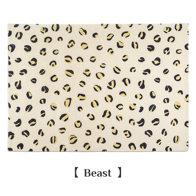 Japanese Style Plush Rug Living Room Decoration Thickened Carpet Minimalist Rugs for Bedroom Cloakroom Fluffy Washable Floor Mat