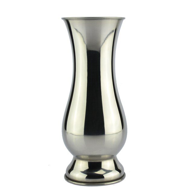 Chinese Style Stainless Steel Tabletop Vases Modern Minimalist Fashion Ornaments Crafts Decorative