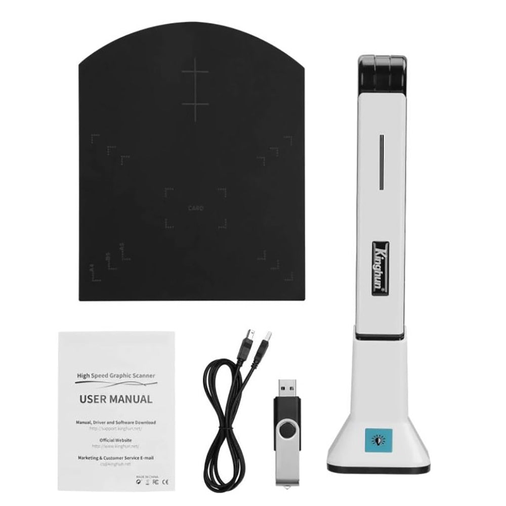 Portable Document Scanner A4 10 Mega Pixel Book Scanner Documents Camera A4 Paper Files High Definition escaner Documentos A3