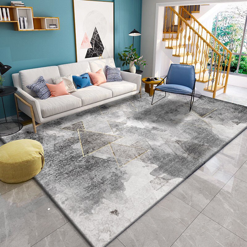 Washable Floor Lounge Rug Large Area Carpets for Living Room Decoration Rugs Bedroom Carpet Modern Home Living Room Decor Mat