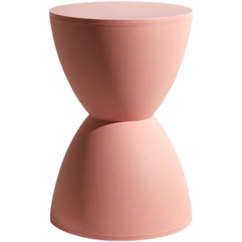 Nordic Designer Contracted Prince Stool Creative Change Shoe Stool Multi-color Thickened Plastic Round Tea Table Low Chair