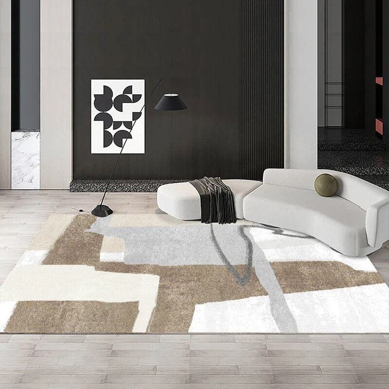 Living Room Carpet Abstract Art Large Area Bedroom Rug Home Decoration Fashion Modern Minimalism Cloakroom Mat ковер Tapete 러그