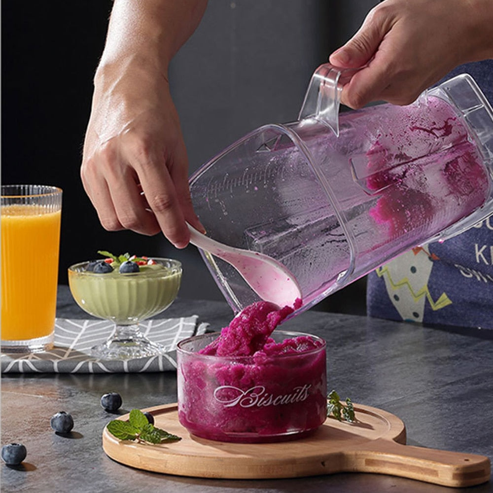 Professional Food Blender For Kitchen 2.5L Ice Crusher Multi-Purpose Nut Grain Mixer Coffee Bean Grinder 6000W 220V Blender