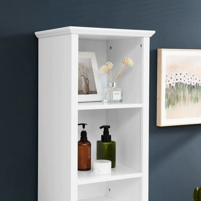 64" Versatile Bathroom Storage Tower