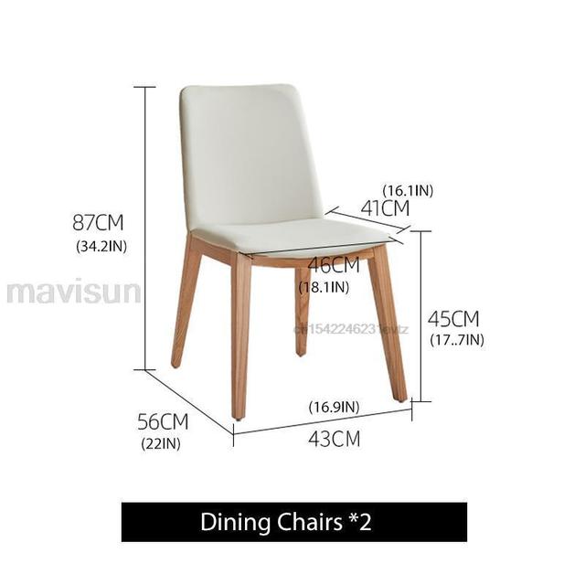 Wooden Dining Room Sets Stable 12mm Rock Slab And 18mm Thickness Of Base Plate Tabletop Round Kitchen Table With 360°Turntable