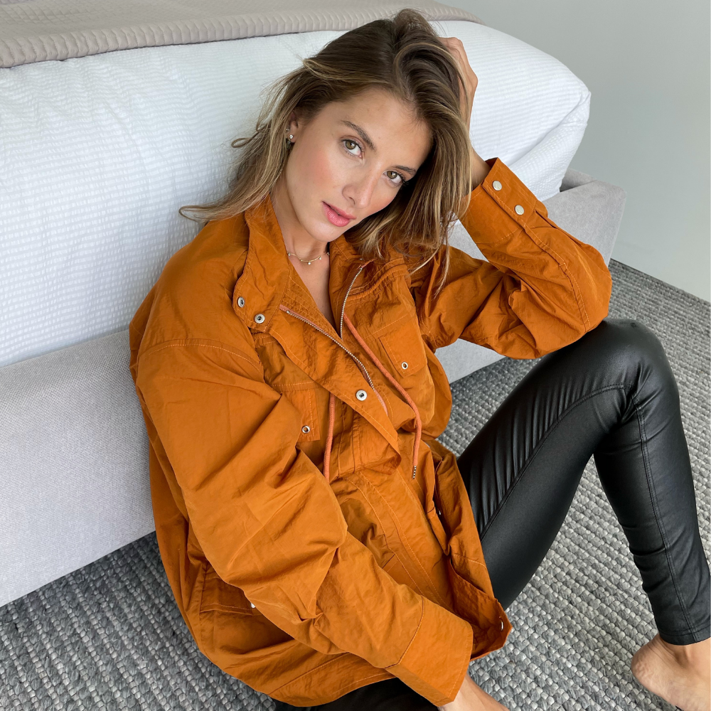 Rust Orange Lightweight Jacket (Private Listing)