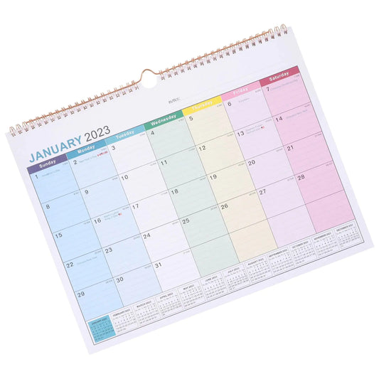 Monthly Memo Wall Calendar