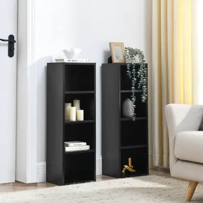 8-Tier Adjustable Display Tower - Home Office Media Storage