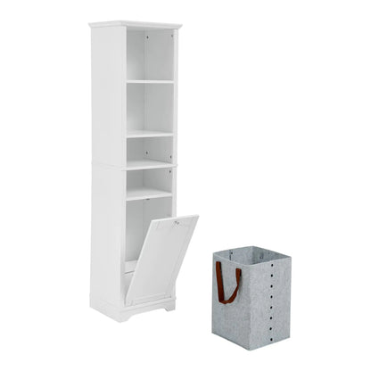 64" Versatile Bathroom Storage Tower