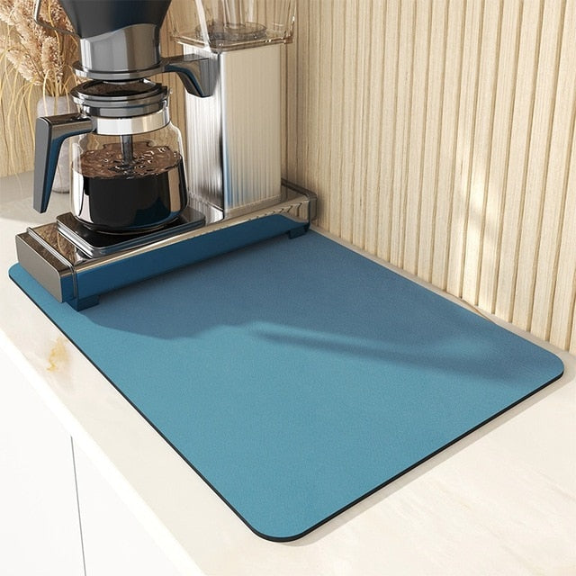 Super Absorbent Dish Draining Mat