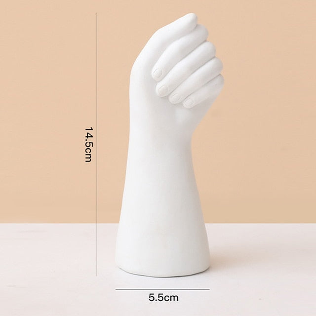Human Body Half-body Vase Pen Container Creative Vase Ceramics Craft Exquisite Flower Bottles Home Decor for Dining Table Office