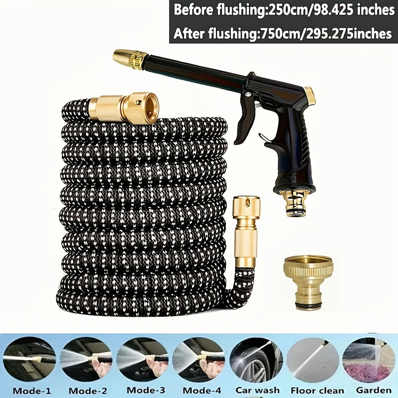 Lightweight 2286m Expandable Hose with 8Function Nozzle