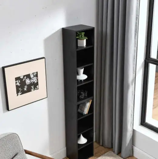 8-Tier Adjustable Display Tower - Home Office Media Storage