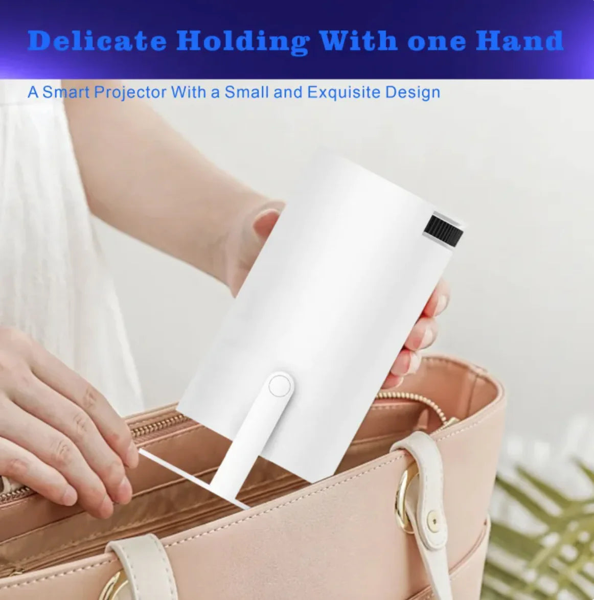 H713 UHD 4K Smart Projector - Ideal for Home & Business