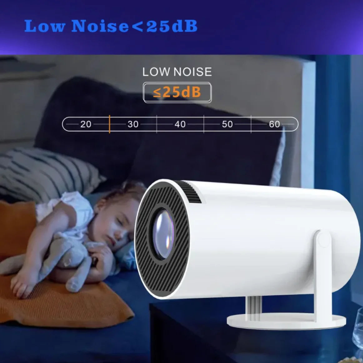 H713 UHD 4K Smart Projector - Ideal for Home & Business