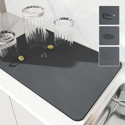 Super Absorbent Dish Draining Mat