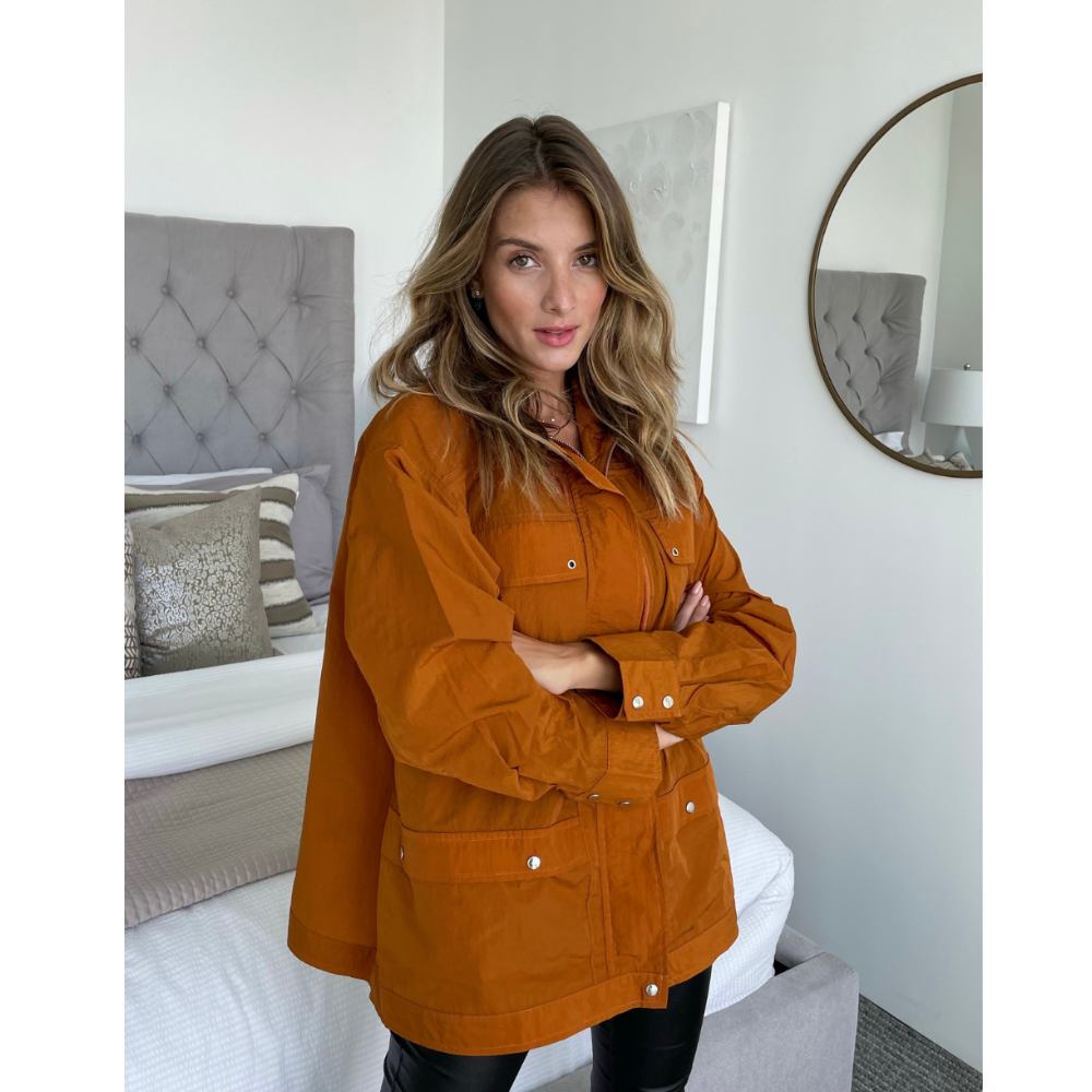 Rust Orange Lightweight Jacket (Private Listing)