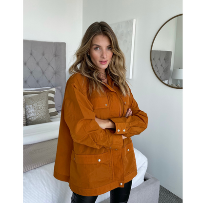 Rust Orange Lightweight Jacket (Private Listing)