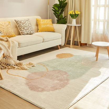 Modern Simple Living Room Decoration Carpet Home Bedroom Bedside Large Area Plush Carpets Light Luxury Study Cloakroom Soft Rug
