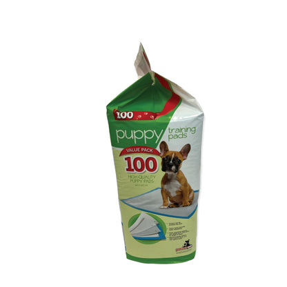 100 Pk Puppy Training Pads 60x60cm Dog Indoor Training Toilet Pee Absorbent Mat